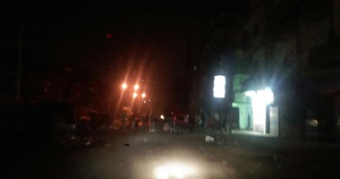 قوات الأمن تفرض سيطرتها على شارع الحرية بالمطرية واختفاء عناصر الإخوان