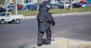 إصابة ضابط أثناء تفجير خبراء المفرقعات "عبوة ناسفة" بميدان الرماية