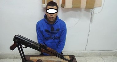 القبض على مسجل خطر بحوزته بندقية آلية لترويع المواطنين ببورسعيد