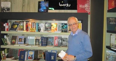 سيرجى مدفيكو المسئول عن قاعة روسيا بالمعرض:أدب مصر الأهم بالعالم العربى