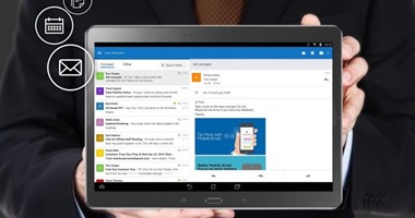 مايكروسوفت تتيح لخدمة Outlook دعم ملفات جوجل درايف وصور فيس بوك