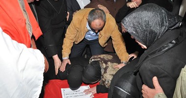 بالصور.. جنازة شعبية ببورسعيد لشهيد الإرهاب الأسود