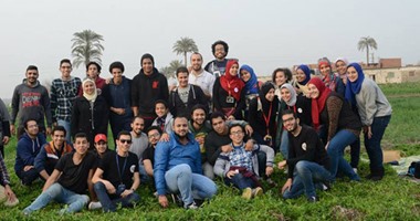 بالصور.. "Egy youth" ينجح فى زرع العمل التطوعى فى قلوب طلاب الجامعات