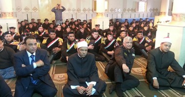 بالصور.. ندوة دينية لمجندى مديرية أمن القاهرة بمناسبة المولد النبوى