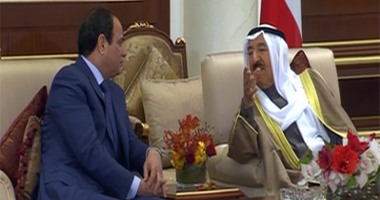 موجز أخبار مصر للساعة الواحدة.. "السيسى" يصل الكويت