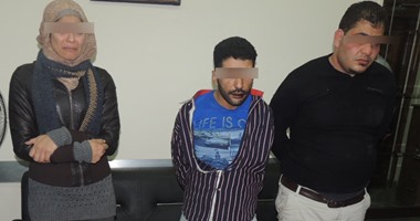 أول صورة للمتهمين أعضاء عصابة سرقة البنوك بمصر الجديدة