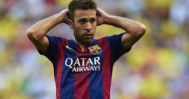 برشلونة يفقد "ألبا" 10 أيام للإصابة