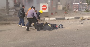 وزارة الصحة: نقل جثمان شهيد حادث انفجار الطالبية لمشرحة مستشفى الشرطة