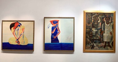 "الهناجر" يعرض بورتيريهات وموزاييك فى معرض "رحلة فنية" لـ"أحمد نبيل"