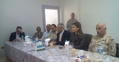 حرحور يستعرض الامكانيات الاستثمارية لـ"شمال سيناء"أمام وزيرة التعاون 