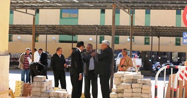 بالصور..رئيس مدينة شرم الشيخ يتفقد آخر استعدادات افتتاح وحدة المرور الجديدة