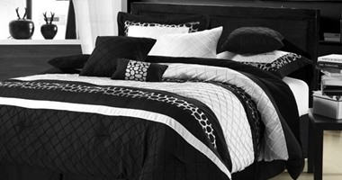 بالصور لأنه ملك الألوان الأسود موضة ديكورات غرف النوم 2016