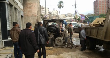 حى وسط بالإسكندرية يشن حملة مكبرة لمواجهة المبانى المخالفة