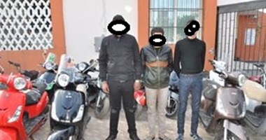 ضبط تشكيل عصابى تخصص فى سرقة الدراجات البخارية ببورسعيد