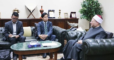 المفتى لسفير الفلبين:مستعدون لتقديم الدعم الشرعى لمسلمى الفلبين