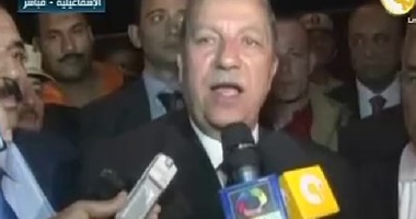 بالفيديو.. محافظ الإسماعيلية بعد افتتاح كوبرى السلام: “النهارده يوم تاريخى”