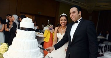 نجوم الفن والإعلام فى حفل زفاف حفيد الكاتب الكبير مكرم محمد أحمد