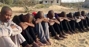 التحقيق مع 7 متسللين سودانيين تم ضبطهم فى منطقة حدودية بسيناء