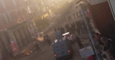 أمن الشرقية يمشط قرية مرسى بحثا عن العناصر الإرهابية 