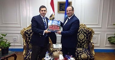 قنصل تركيا بالإسكندرية يزور محافظ البحيرة لتعميق العلاقة بين الجانبين