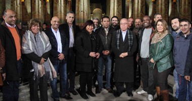 وزير الثقافة يصل معبد الأقصر لحضور بروفات حفل افتتاح العام الثقافى