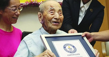 وفاة اليابانى ياسوتارو كويدى أكبر رجل معمر فى العالم عن 112 عاما