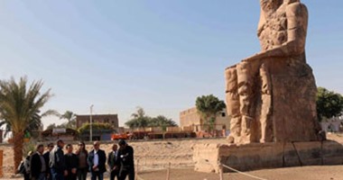 بالصور.. وزير الثقافة الصينى يزور وادى الملوك ومعبد حتشبسوت