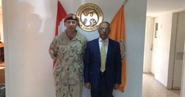 محافظ شمال سيناء يزور معسكر قوات حفظ السلام بالجورة