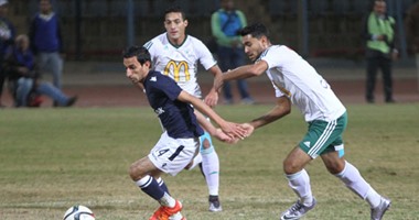 بالصور.. المصرى والزمالك بدون أهداف بعد شوط أول مثير