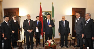 الرئيس الصينى: الجامعة العربية رمز لوحدة العرب وندعم قيام "فلسطين" على حدود 67