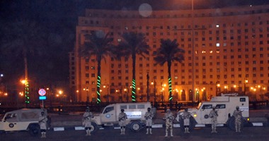 بالفيديو..الشرطة العسكرية تشارك قوات الأمن فى تأمين ميدان التحرير