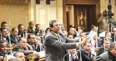 رئيس البرلمان يحذف كلمة "التدليس" من كلمة خالد يوسف