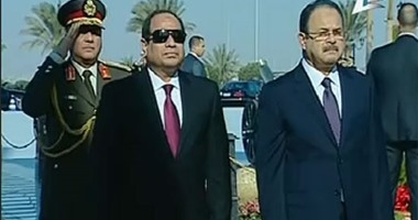 بالفيديو.. بدء احتفالات الشرطة بعيدها الـ64 بحضور الرئيس السيسى