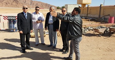 بالصور.. السكرتير العام لجنوب سيناء يتفقد إدارة مرور شرم الشيخ الجديدة
