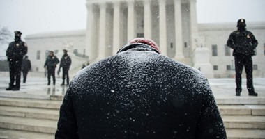 بالصور.. عاصفة "سنوزيلا" الثلجية تلف واشنطن برداء أبيض