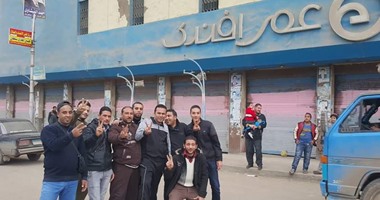 بالصور.. شباب كفر الدوار يتحدون دعوات الإخوان للتظاهر بمباريات الكرة بالميادين