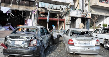 ارتفاع حصيلة قتلى التفجير المزدوج فى حمص إلى 25 شخصا