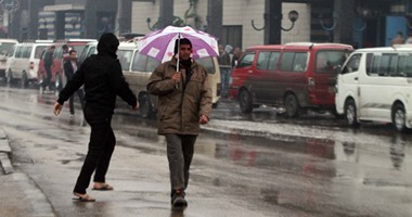 الأرصاد: طقس اليوم ممطر شديد البرودة.. والصغرى فى القاهرة 8