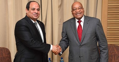 السيسي يؤكد حرص مصر تطوير علاقاتها مع جنوب أفريقيا بمختلف المجالات