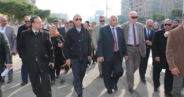 محافظ القاهرة يتفقد أعمال تطوير ميدانى المطرية وابن الحكم
