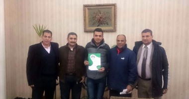 رسميا خالد مايز يوقع لغزل المحلة
