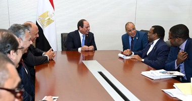 رئيس "الإفريقى للتنمية" يؤكد للسيسى تطلع البنك لتوسيع أنشطته فى مصر