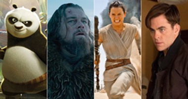 بالفيديو.. أنجلينا جولى تتصدر إيرادات السينما الأمريكية فى أول أسبوع عرض بـ"Kung Fu Panda 3".. وليوناردو دى كابريو ينافس بـ"The Revenant".. و"Star Wars: The Force Awakens" فى المركز الثالث