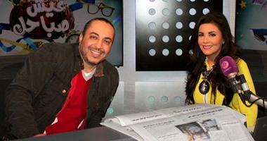 دانا حمدان تبدأ أولى حلقاتها الإذاعية فى "عيش صباحك" مع مروان قدرى