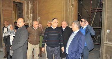بالصور.. وزير الآثار يتفقد قصر إسماعيل المفتش لمتابعة أعمال ترميمه