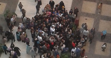 صحافة المواطن.. تظاهر عدد من العاملين بمعهد ناصر للمطالبة بتطبيق الكادر