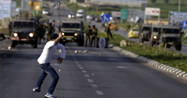إصابة 50 مواطنا برصاص الاحتلال فى مسيرة غرب نابلس الفلسطينية
