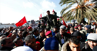إضراب عام وتظاهرة فى مركز ولاية "الكاف" التونسية للمطالبة بالتنمية