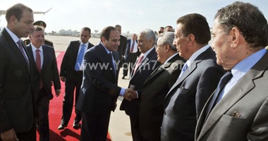 الرئيس السيسى يغادر عمان مختتمًا زيارته للمملكة الأردنية الهاشمية