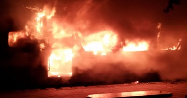 وزارة الصحة: إصابة 25 فى حريق  قطار محطة شبين الكوم